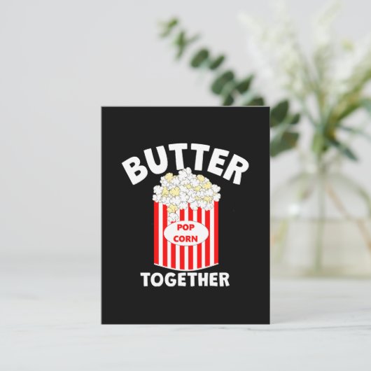 BUTTER Samen Film Popcorn Informatiekaartje (Staand voorkant)