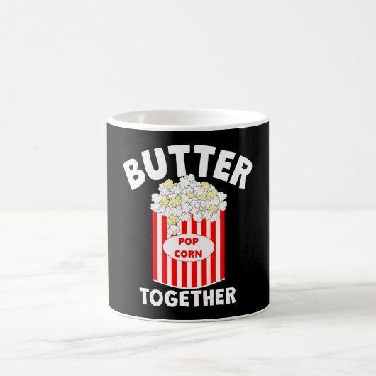 BUTTER Samen Film Popcorn Koffiemok (Center)