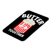 BUTTER Samen Film Popcorn Magneet (Linkerzijde)