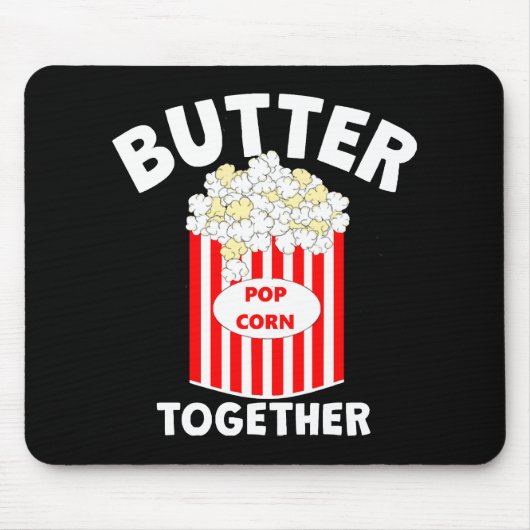 BUTTER Samen Film Popcorn Muismat (Voorkant)