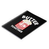 BUTTER Samen Film Popcorn Notitieboek (Linkerzijde)