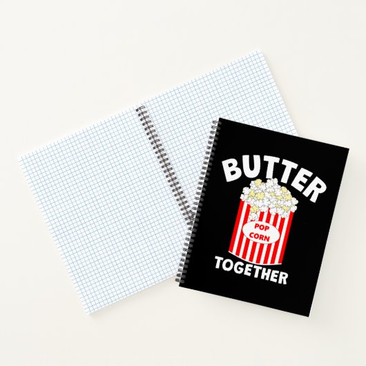 BUTTER Samen Film Popcorn Notitieboek (Binnen)