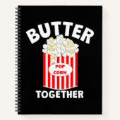 BUTTER Samen Film Popcorn Notitieboek (Voorkant)