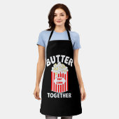 BUTTER Samen Film Popcorn Schort (Gedragen)