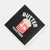 BUTTER Samen Film Popcorn Servet (Hoek)