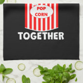 BUTTER Samen Film Popcorn Theedoek (Gevouwen)