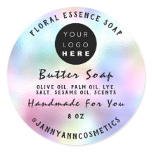 Butter Soap Cosmetics Handmade Drips Holographic