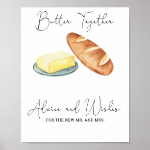 Butter Together - Advies en wensen voor Passen get Poster
