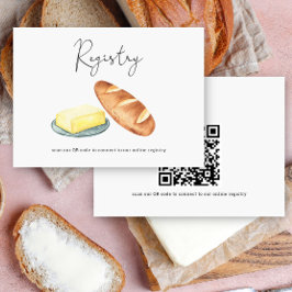 Butter Together Bridal - QR-code voor registratie Informatiekaartje