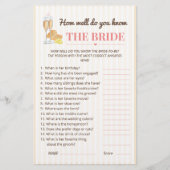 Butter Together Bridal Shower Game (Voorkant)