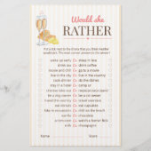 Butter Together Bridal Shower Game  (Voorkant)