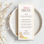 Butter Together Bridal Shower Menu