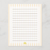 Butter Together Bridal Shower Recipe Card (Achterkant)