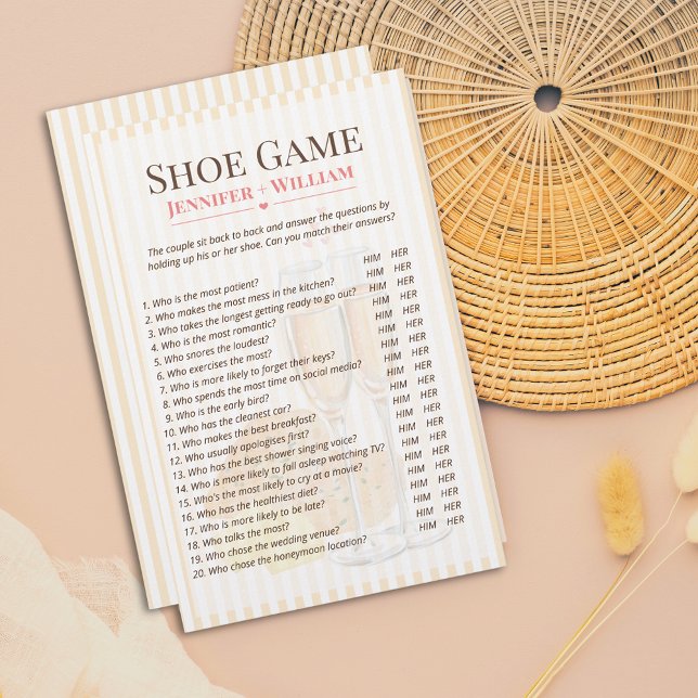 Butter Together Bridal Shower Shoe Game  (Creator heeft geüpload)