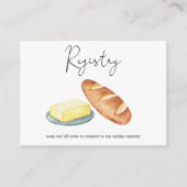 Butter Together Bruidsmode - QR-code voor verlangl Informatiekaartje (Voorkant)