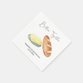 Butter Together Bruiloftsfeest Servet (Hoek)