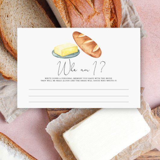 Butter Together - Wie ben ik bruidsfeest spel Briefpapier