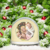 Butter Yellow & Graphic Green Christmas Trees  Sneeuwbol (Kerstmis)