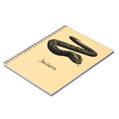 Butter Yellow Green & Orange Frog Notitieboek (Linkerzijde)