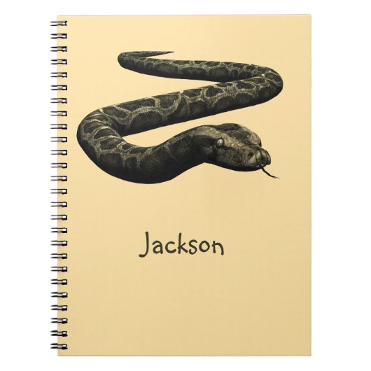 Butter Yellow Green & Orange Frog Notitieboek (Voorkant)