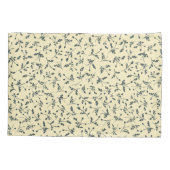 Butter Yellow Modern Farmhouse Daisy Buds Pattern Kussensloop (Achterkant)