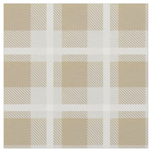 Butter yellow sand Moroccan buffalo plaid check Stof (Close Up)