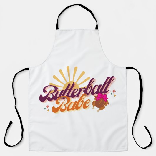 Butterball Babe Groot Schort (Voorkant)