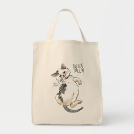 Butterball Kitten door MillzyDoesArt Limited Editi Tote Bag