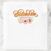 BUTTERBEER™ Available At Wizarding Taverns Ovale Sticker (Tas)