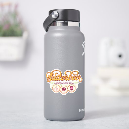 BUTTERBEER™ Available At Wizarding Taverns Sticker (HydroFlask)