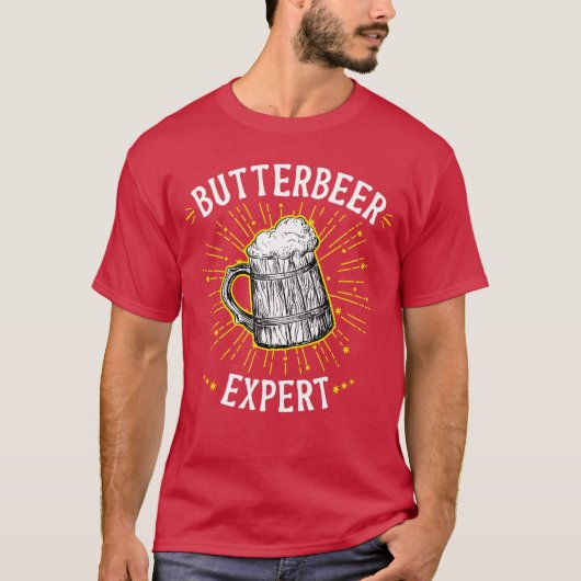 butterbeer expert butterscotch beer t-shirt (Voorkant)