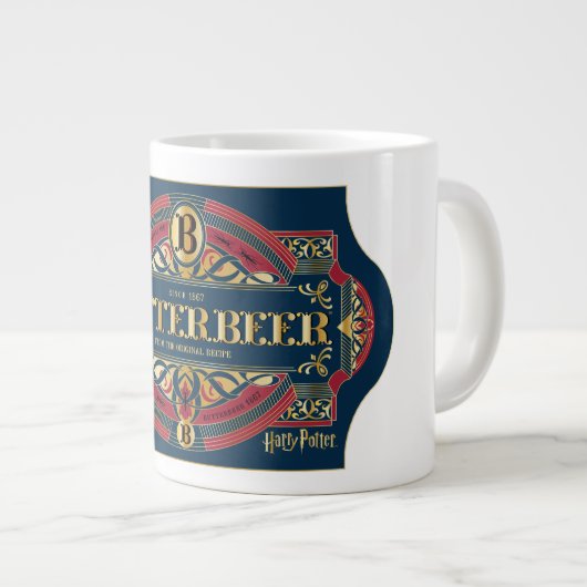 BUTTERBEER™ Horizontale Logo Grote Koffiekop (Voorkant rechts)
