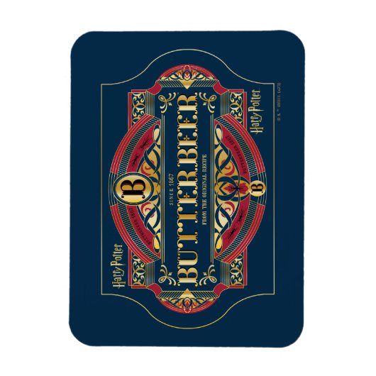BUTTERBEER™ Horizontale Logo Magneet (Verticaal)