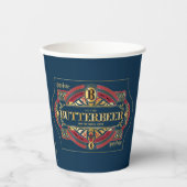BUTTERBEER™ Horizontale Logo Papieren Bekers (Voorkant)