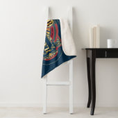 BUTTERBEER™ Horizontale Logo Sherpa Deken (In situ)