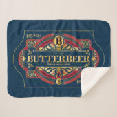 BUTTERBEER™ Horizontale Logo Sherpa Deken (Voorkant (horizontaal))