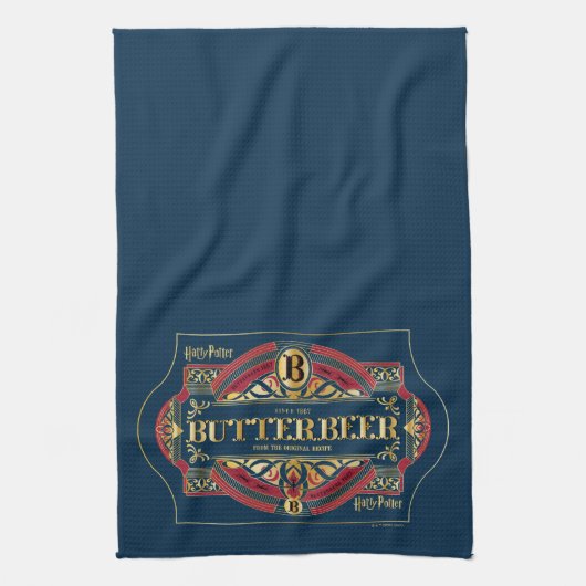 BUTTERBEER™ Horizontale Logo Theedoek (Verticaal)