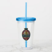 BUTTERBEER™ Verticale Logo Acryl Drinkbeker (Voorkant)
