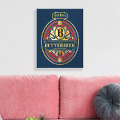 BUTTERBEER™ Verticale Logo Canvas Afdruk (Insitu (Woonkamer))