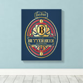 BUTTERBEER™ Verticale Logo Canvas Afdruk (Insitu (Houten vloer))