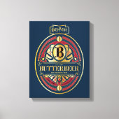 BUTTERBEER™ Verticale Logo Canvas Afdruk (Voorkant)