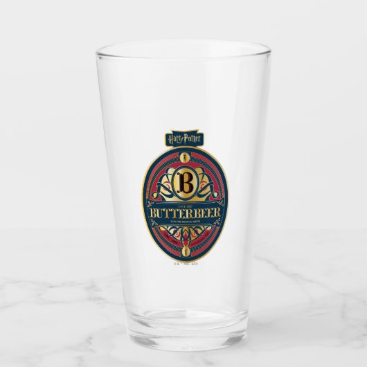 BUTTERBEER™ Verticale Logo Glas (Voorkant)