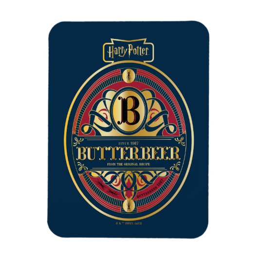 BUTTERBEER™ Verticale Logo Magneet (Verticaal)