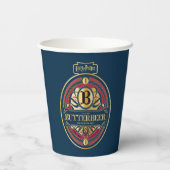 BUTTERBEER™ Verticale Logo Papieren Bekers (Achterkant)