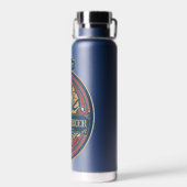 BUTTERBEER™ Verticale Logo Waterfles (Achterkant)