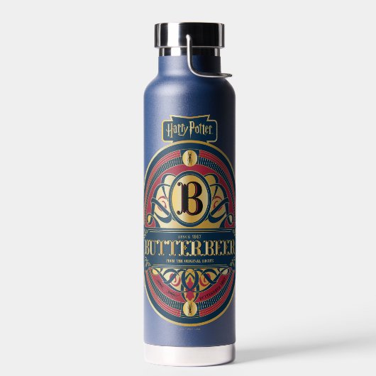 BUTTERBEER™ Verticale Logo Waterfles (Links)