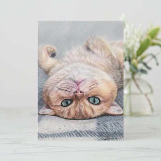 ButterBiscuit 5 "x7" Platte Notecard Bedankkaart (Staand voorkant)