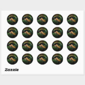 Buttercream bug ronde sticker (Vel)