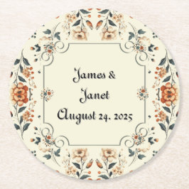 Buttercream Floral Onderzetter