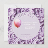 Buttercream Icing Party Verjaardag Kaart (Achterkant)